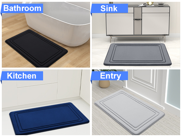 Grandaily Memory Foam Bath Mat