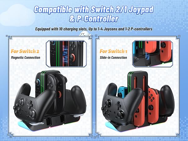 switch 2 pro controller charger
