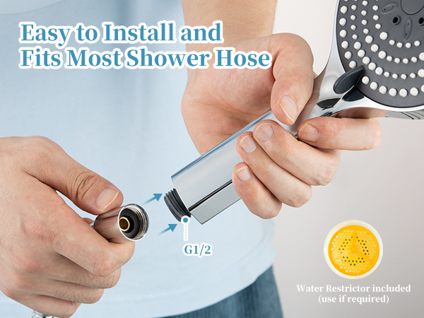 handheld showerhead