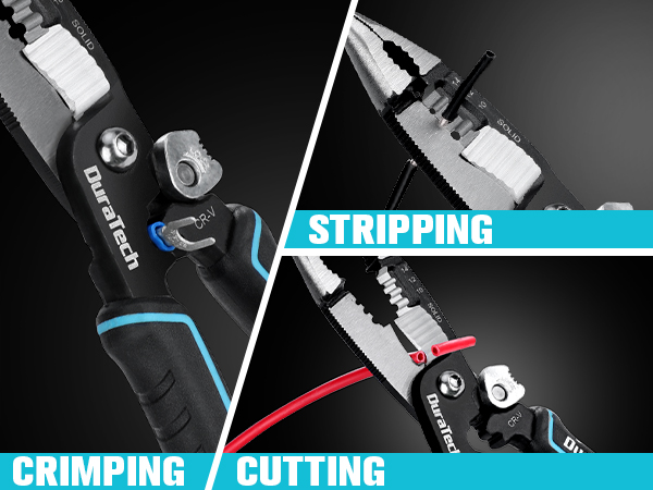 DURATECH 5-in-1 Wire Stripper Tool