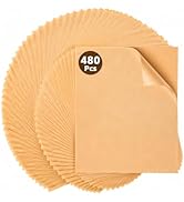 480PCS Parchment Paper Sheets, 12x16 In Unbleached Parchment Paper for Baking, Grilling, Air Frye...