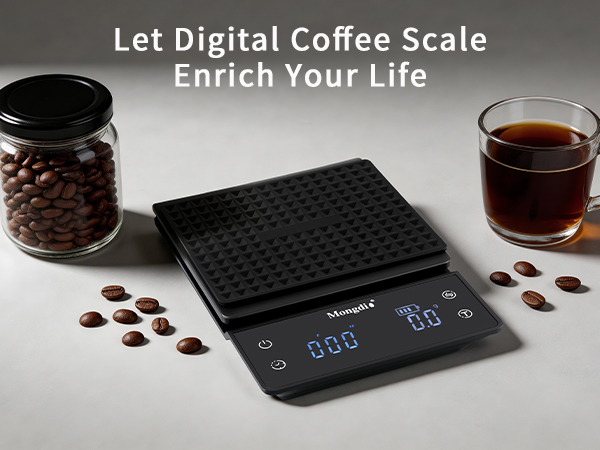 Mongdio Coffee Scale with Timer