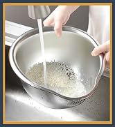 Small rice rinser