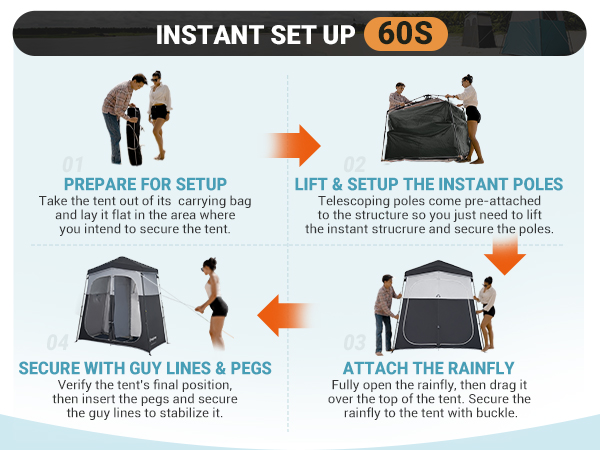 Camping Privacy Shelters Shower Tents for Camping