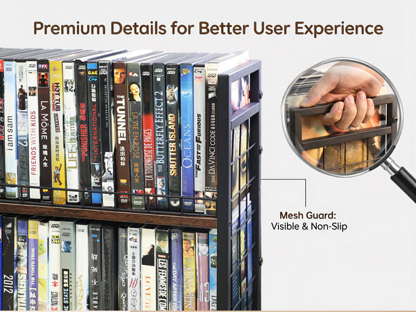 cd holder rack video game shelf cd storage tower dvd cabinet movie box cd tower storage rack