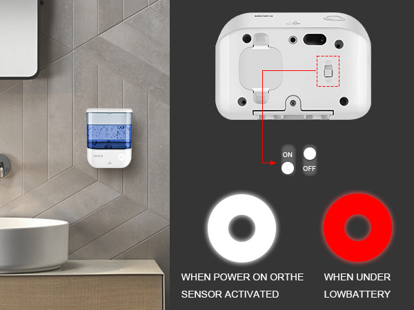 automatic liquid soap dispenser