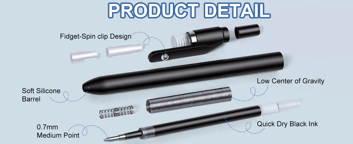 gel pens black