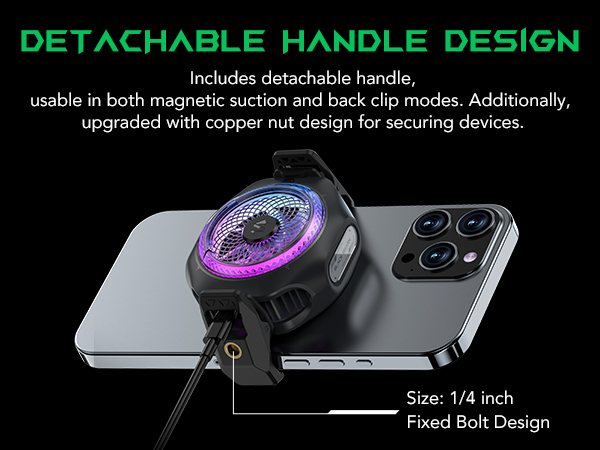 Black Shark Magnetic Cell Phone Cooler 4PRO