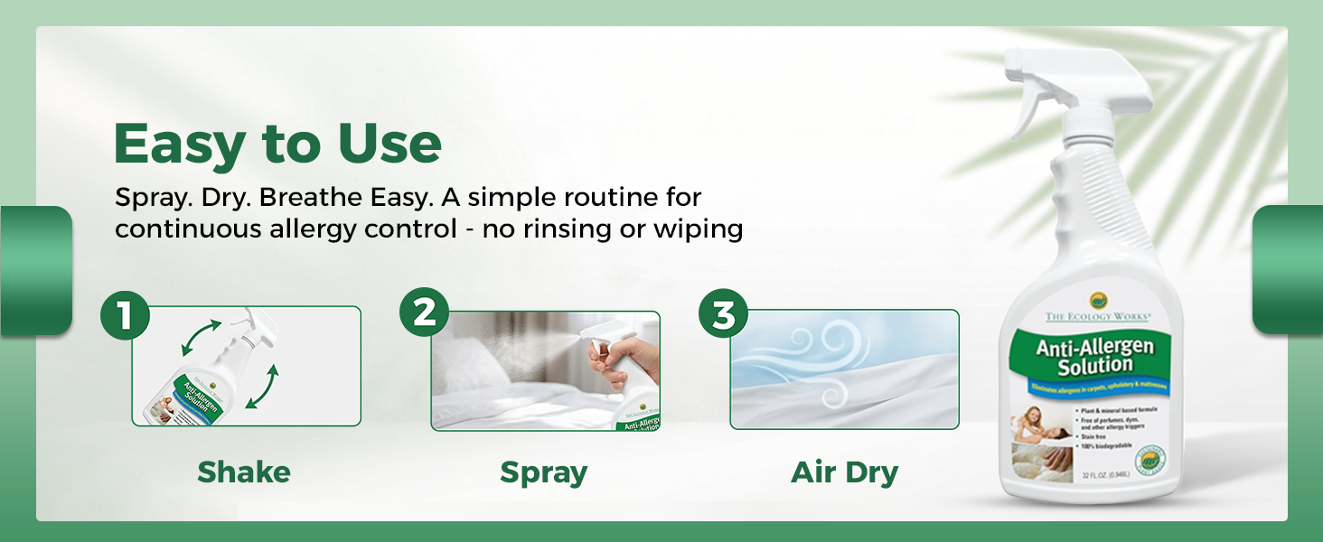 prevention shampooer sanitize removal ionizing devices asthmatics children protection essential