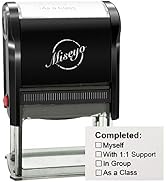 Completed - Self Inking Teacher Stamp - Black Ink