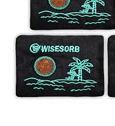 Wisesorb 50gx6pcs Rechargeable Desiccant Packs for Storage, Color Indicating Silica Gel Packets M...