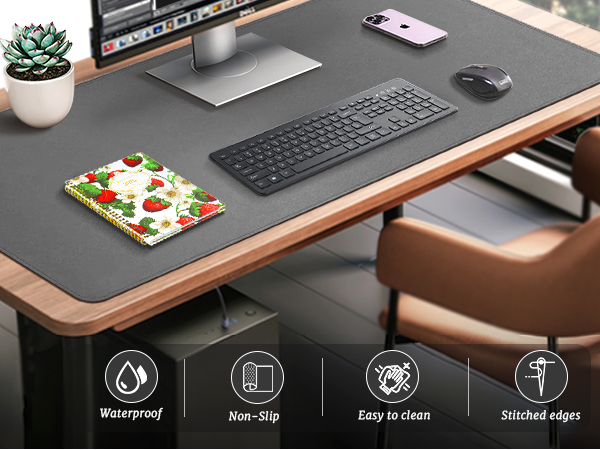 Leather Desk Pad Protector