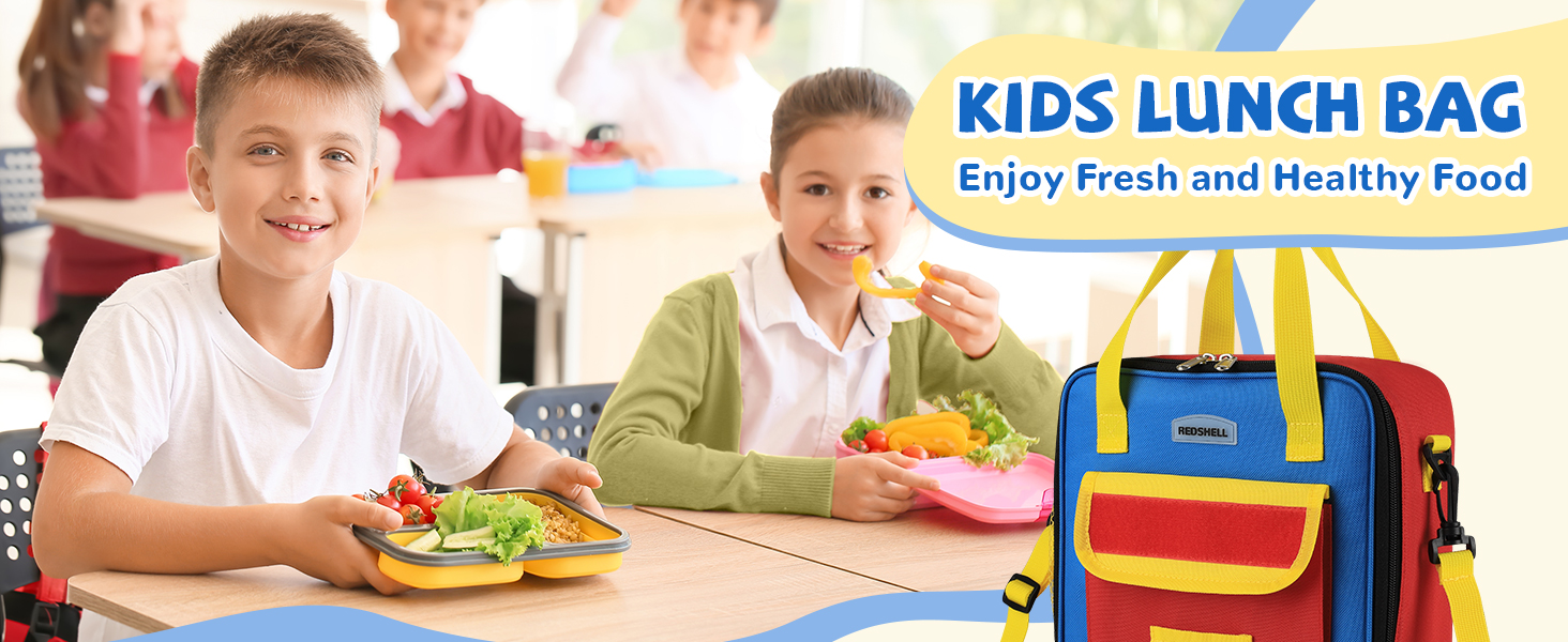red lunch box kids for boy