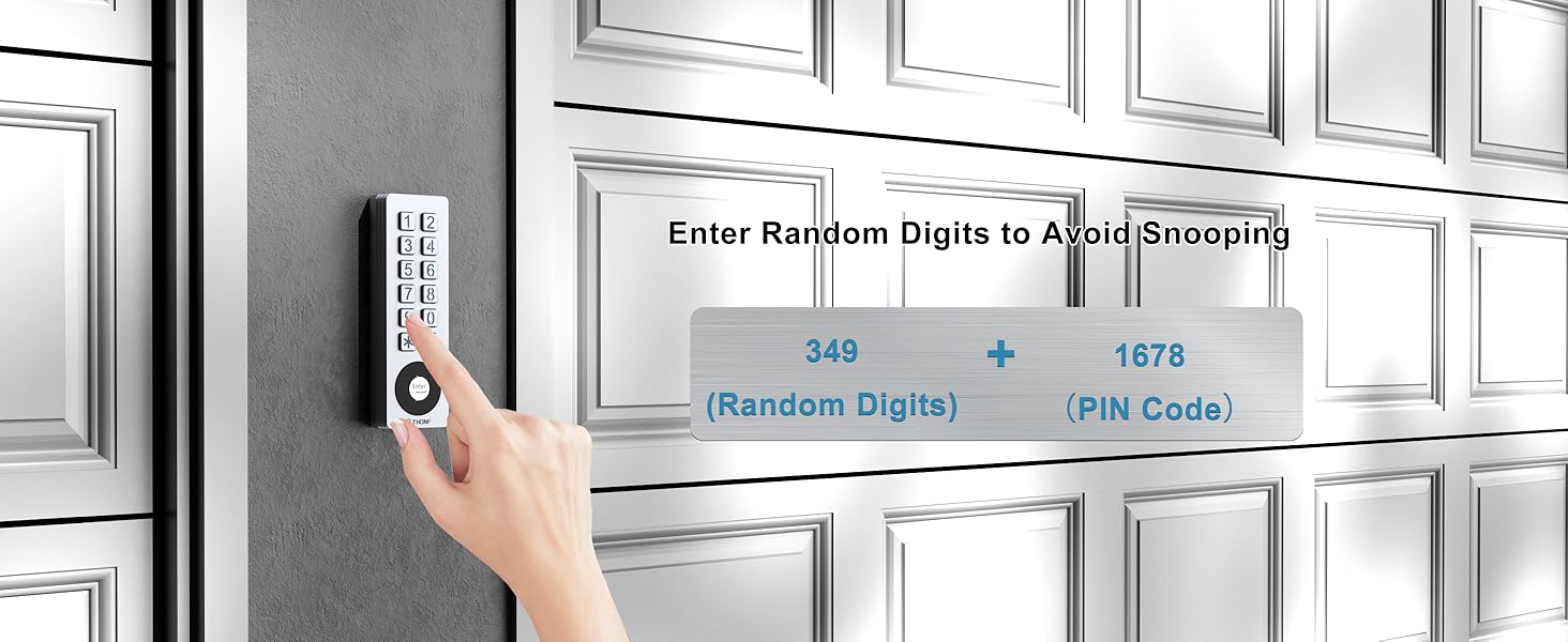 garage door keypad