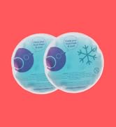 b.box Gel Cooler Twin Pack | Fits in Lunchbox | Reusable Gel Ice Pack for Bento Boxes and Lunchba...