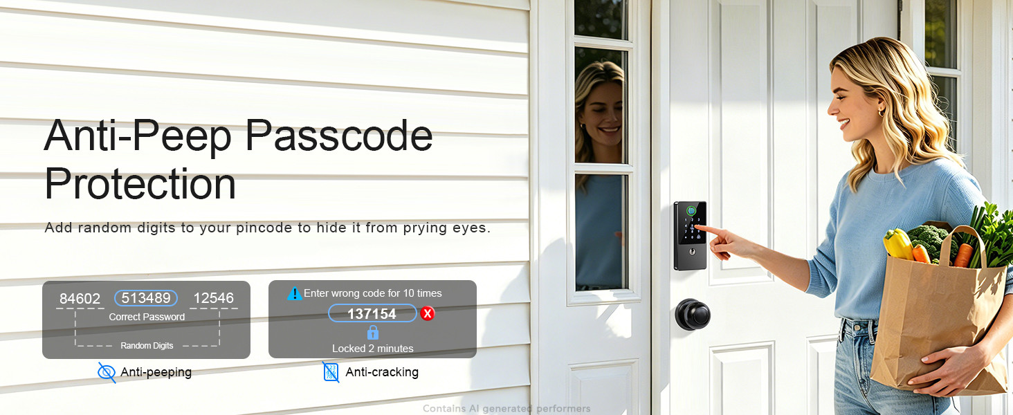 code door lock for front door