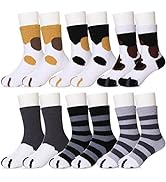 SDBING 6 Pairs Kids Fuzzy Socks Toddler Non Slip Socks Boys Girls Soft Fluffy Winter Warm Slipper...