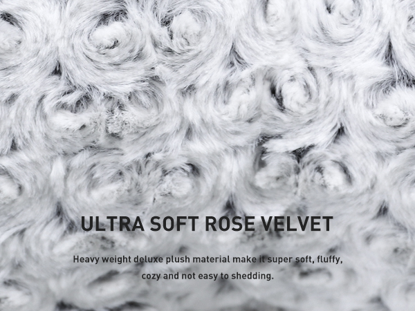 Rose velvet Fabric