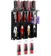 2PCS Hair Tool Organizer Wall Mount Hair Tool Holder Barber Organizer Barber Station Organizer St...