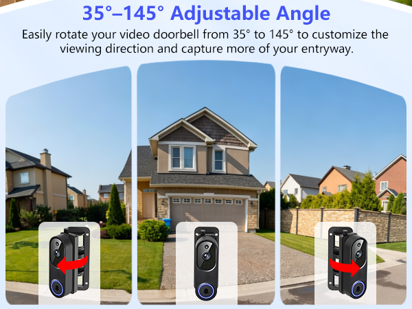 Orbitell video doorbell bracket