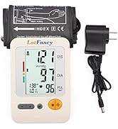 LotFancy Blood Pressure Monitor Upper Arm Large Cuff 11.8-16.5”, Accurate Digital BP Gauge Machin...