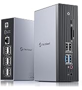UtechSmart 3 Monitor 18 in 1 Docking Station 4K@60Hz Thunderbolt 3/4 USB-C Windows & MacBook Grey