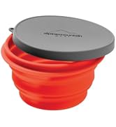 Collapsible Silicone Bowl with Lid for Camping and Backpacking - Camping Dishware Gear Essentials...