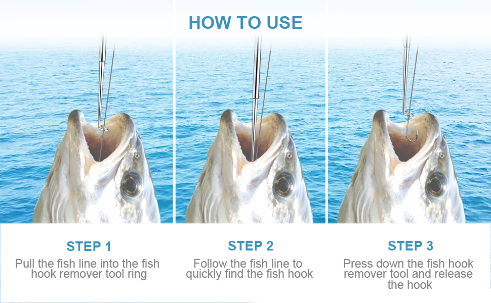 deep throat hook removal tool