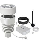 Ecowitt GW3011 Weather Station, Includes GW3010 Gateway and WS90 Solar Powered Anti-Vibration Hap...
