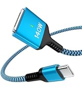 USB-C to Magnetic 3 Cable 6 Feet, 140W Fast MacBook Air Charger Cord Apple MagSafe 3 Cable for Ma...