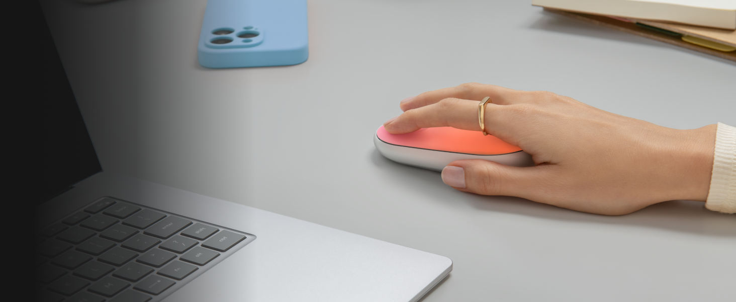 m340 collection compact wireless colorful mouse