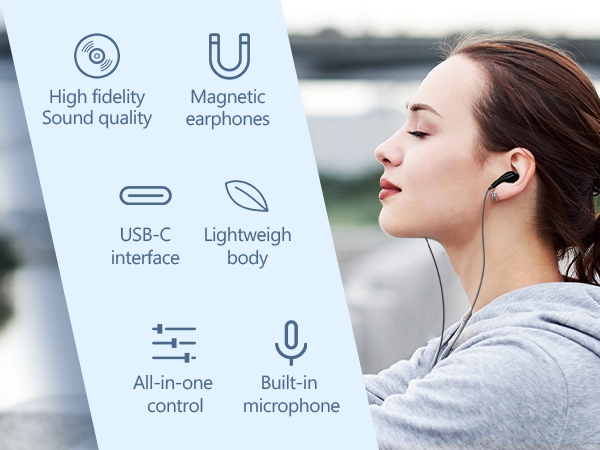 USB C headphones