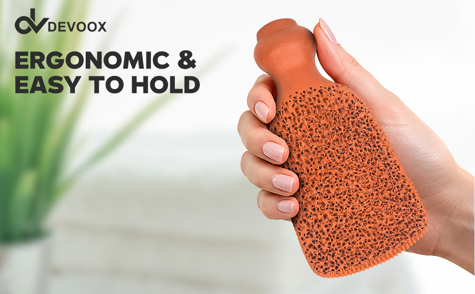 Pumic stone foot scrubber