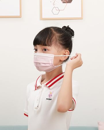kids pink mask