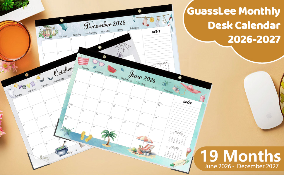 desk calendar