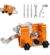 Kanroadi Klam Pero Chain Sharpener,Chain Saw Sharpener Tool,Chainsaw Sharpener,Portable Hand Cran...
