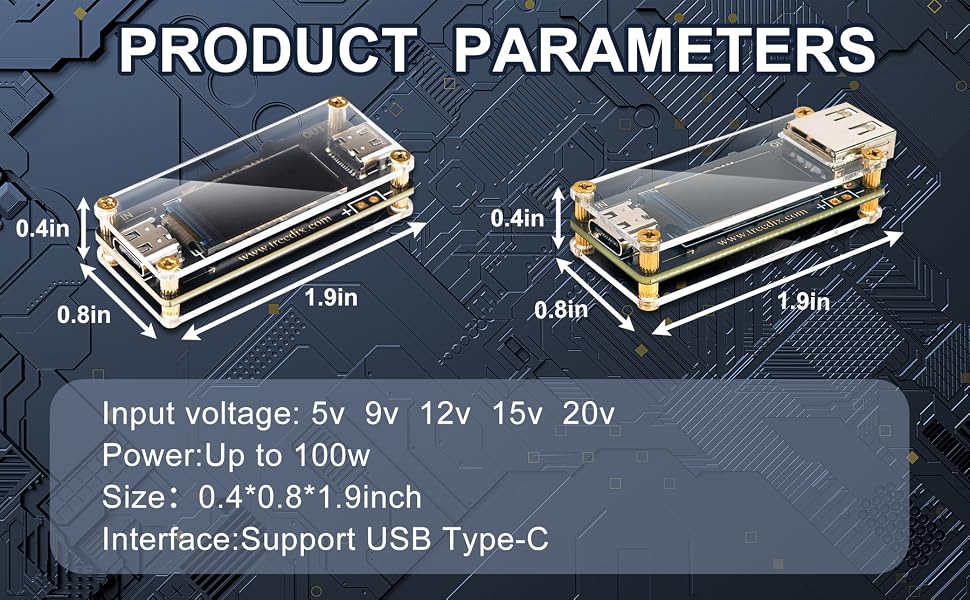 product parameters