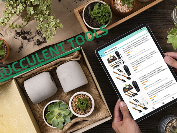 Succulent tools are specially designed for gardening enthusiasts and beginners,a perfect gift