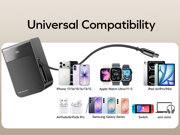 MOMAX Mini Portable Charger