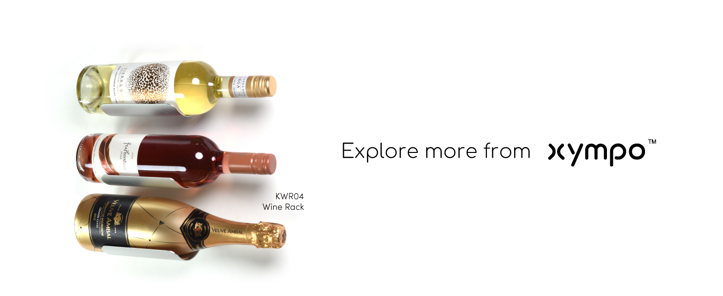 xympo Wall Mounted Wine Rack