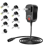 Belker 12W Universal 3V 4.5V 5V 6V 7.5V 9V 12V AC DC Adapter Power Supply for Household Electroni...