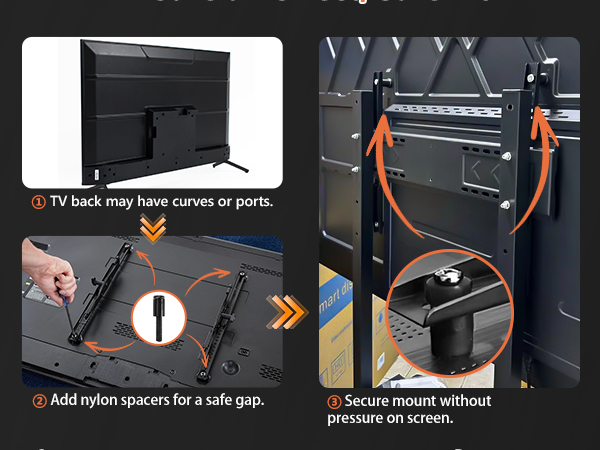 TV Mounting Hardware TV Mount Screws Kit