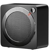 GAIATOP Space Heater, 500W Energy Efficient Space Heaters for Indoor Use, PTC Ceramic Fast Heatin...