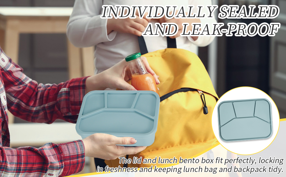 4 compartment snack containers, small lunch box containers, bento box microwave safe, bento boxes