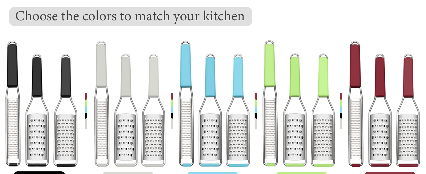 Cheese Grater Citrus Zester Lemon Zester Pack of 3