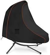 Patio Steel Stand Hammock Chair Cover, 420D Oxford Patio Hanging Chaise Lounge Cover Waterproof P...