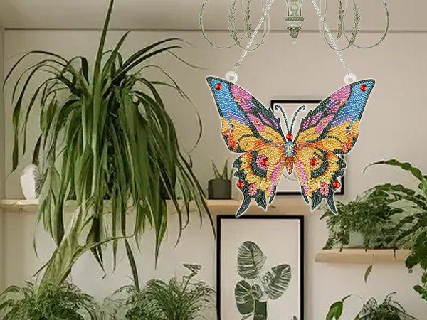 diamond art suncatcher