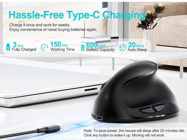 ergonomic mouse wireless