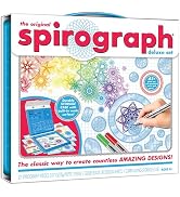Spirograph Deluxe Set –Arts and Crafts, Kids Toys, Art Supplies, Craft Supplies, Drawing Kit, Spi...