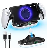 Charging Stand for PS Portal Remote Player, PS Portal Charging Dock with Light Modes, PS Portal S...